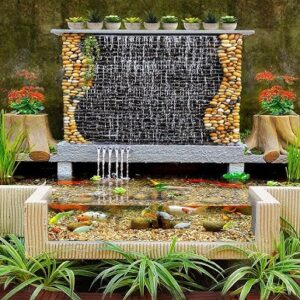 Koi Waterfall Aquarium Tank