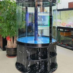 Imported 80cm Tound Glass Aquarium